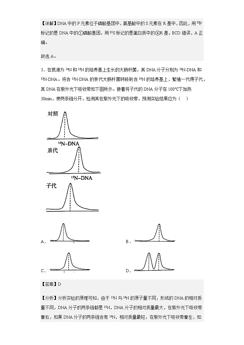 2022-2023学年上海市浦东复旦附中分校高二10月质量监控生物试题含解析第2页
