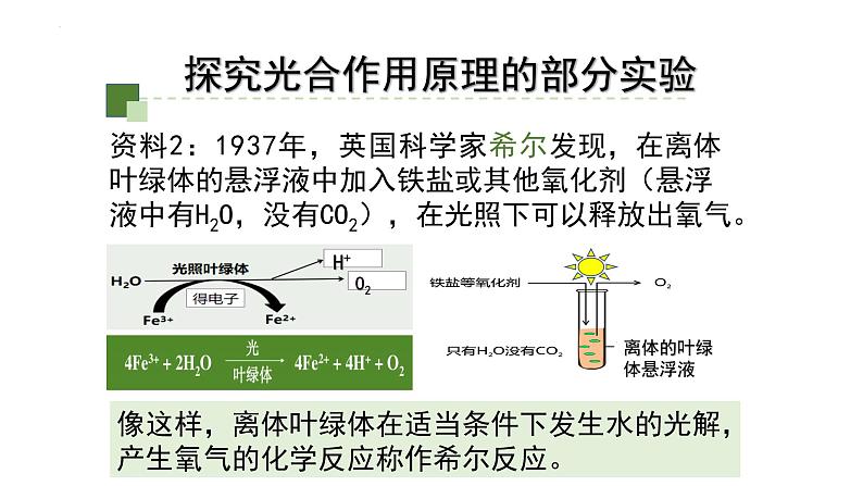 5.4.2 光合作用课件-2022-2023学年高一上学期生物人教版（2019）必修107