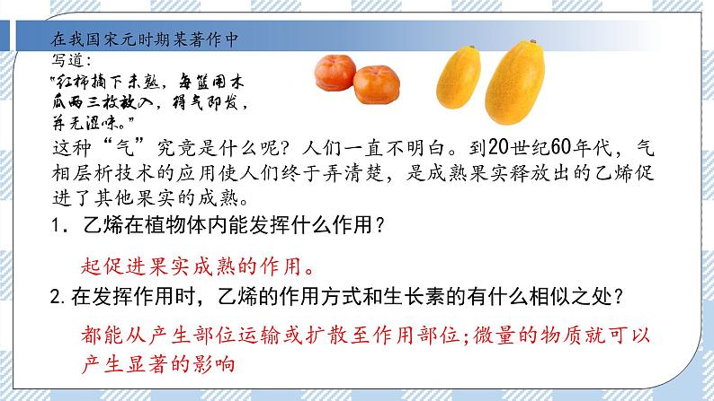 5.2 其他植物激素 课件＋课时作业（原卷＋解析卷）06