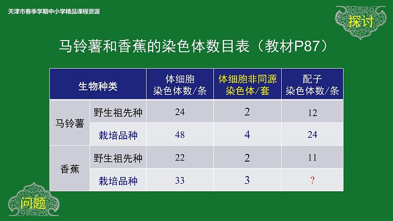 部编生物必修第2册（课件）14 染色体变异07