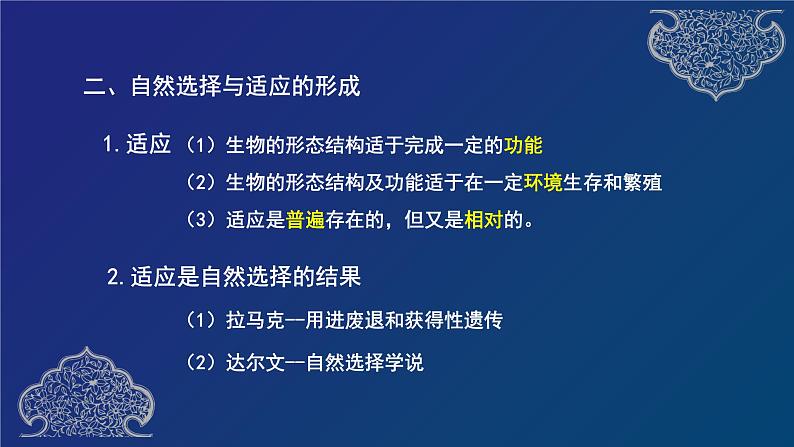 部编生物必修第2册（课件）22 生物的进化专题复习第8页