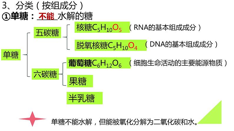 2023届高三生物一轮复习课件：细胞中的糖类和脂质第7页