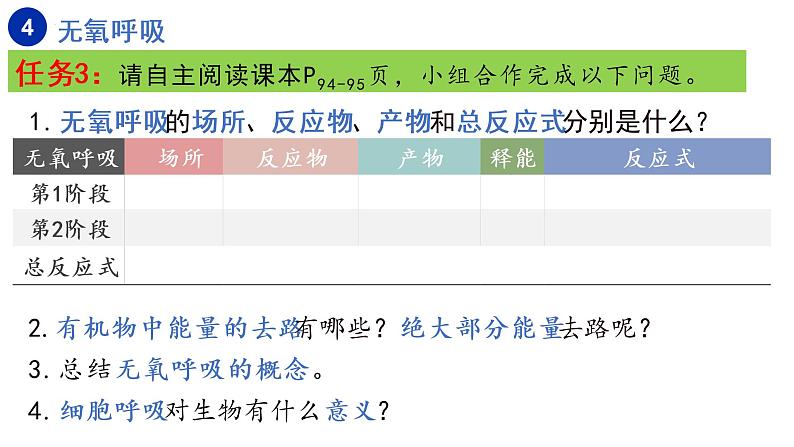 5.3细胞呼吸的原理和应用（第3课时）课件PPT03