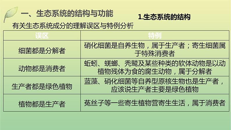 2023届高考生物二轮复习生态系统与环境保护课件第4页