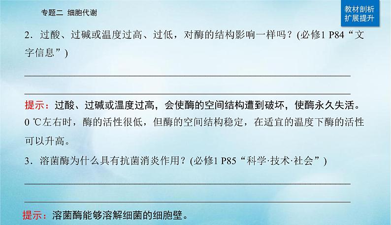 2023届高考生物二轮复习酶和ATP课件第4页