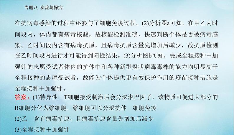 2023届高考生物二轮复习高考命题热点九核酸检测、抗体检测、抗原检测课件第8页