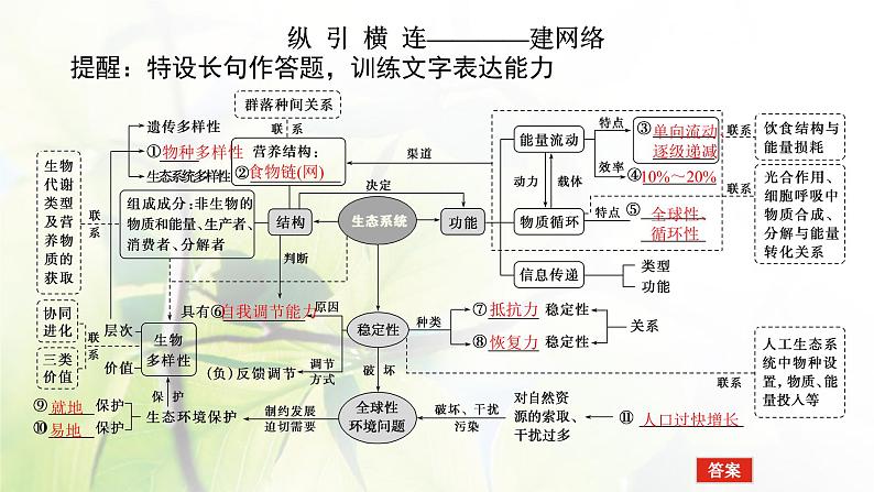 2023届高考生物二轮复习生态系统和人与环境课件第4页