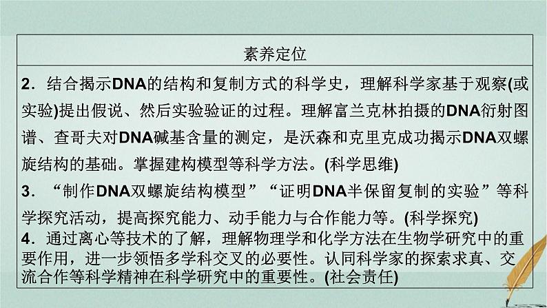 2023届高考生物二轮复习DNA的结构与DNA复制课件第7页