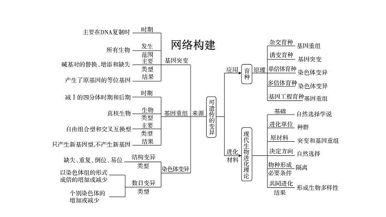 2023届高考生物二轮复习生物的变异课件02