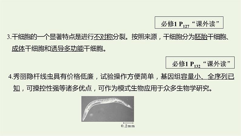 2023届高考生物二轮复习细胞的生命历程课件08