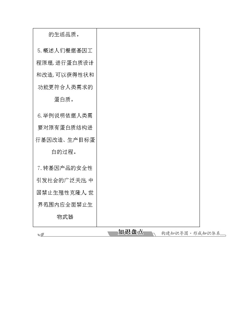 2023届高考生物二轮复习第19讲基因工程及生物技术的安全性与伦理问题学案02