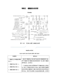 2023届高考生物二轮复习有丝分裂与减数分裂学案