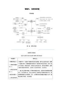 2023届高考生物二轮复习种群与群落学案