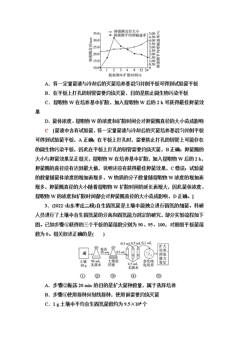 2023届高考生物二轮复习生物技术与工程作业含答案第2页