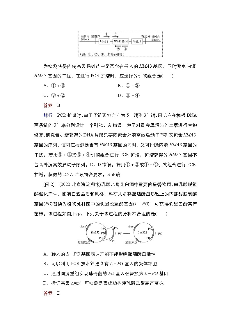 2023届高考生物二轮复习基因工程学案（多项选择版）第2页