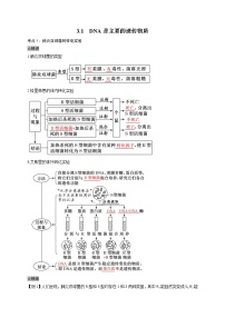 高中生物人教版 (2019)必修2《遗传与进化》第1节 DNA是主要的遗传物质课时练习