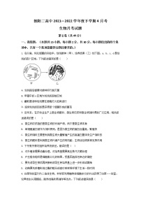 2021-2022学年辽宁省朝阳市第二高级中学高二下学期4月月考生物试题（Word版）