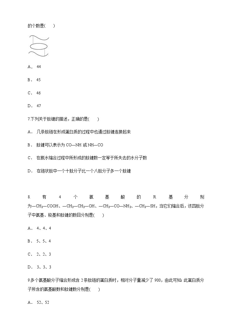 2.4.2 蛋白质是生命活动的主要承担者 练习（1）03