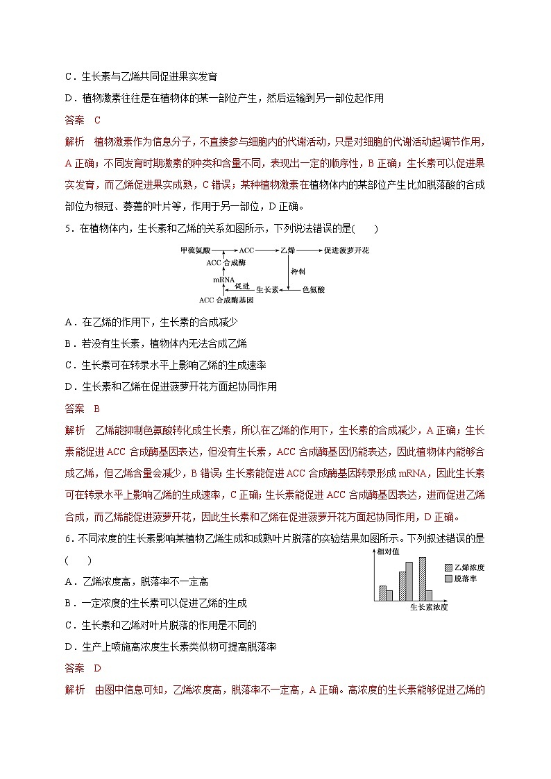 4.2.1精编其他植物激素及激素间的相互作用（精编课件+同步练习）精编高二生物同步备课系列（新苏教版（2019）选择性必修1）02