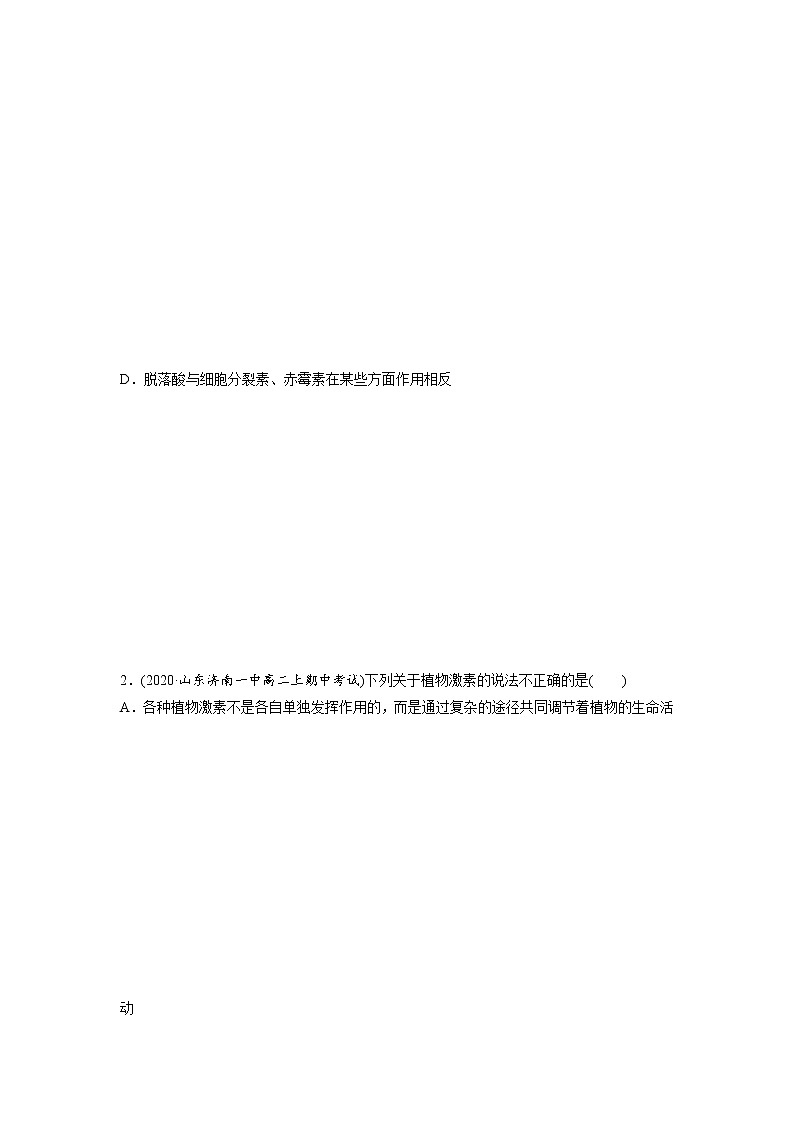 5.2 植物激素调节植物生命活动（第1课时）（精编课件+同步练习）精编高二生物同步备课系列（浙科版2019选择性必修1）03