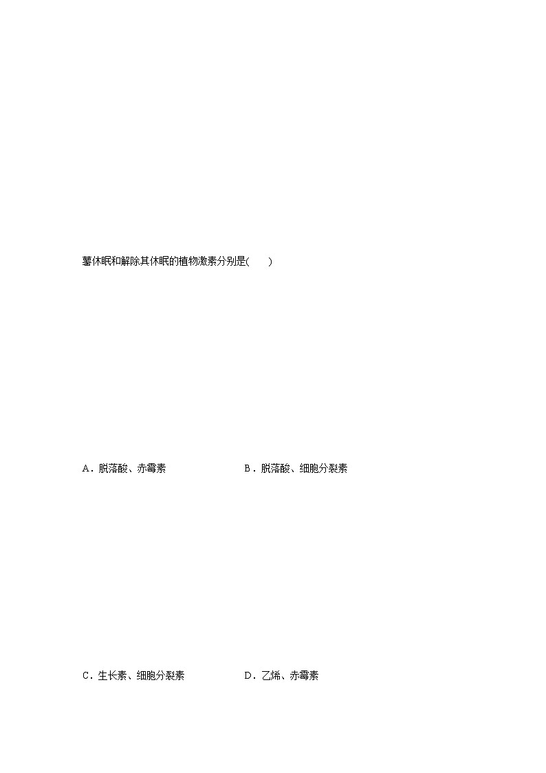 5.2 植物激素调节植物生命活动（第1课时）（精编课件+同步练习）精编高二生物同步备课系列（浙科版2019选择性必修1）02
