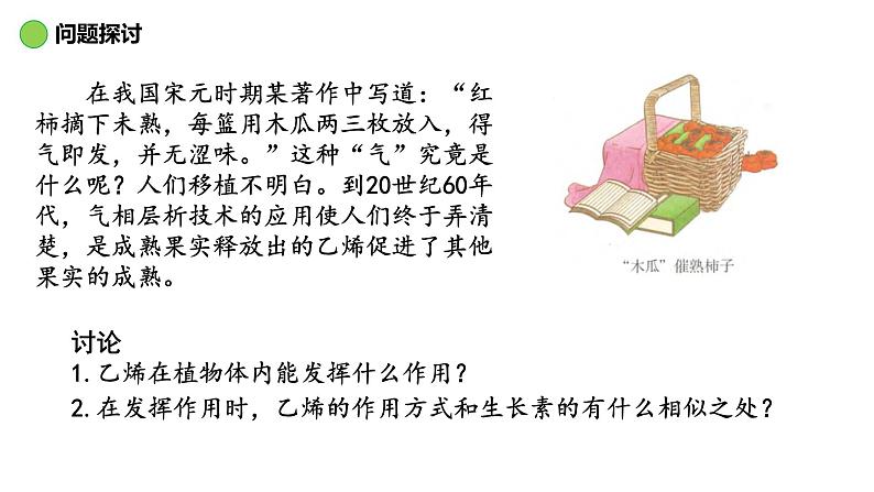 5.2 植物激素调节植物生命活动（第1课时）（精编课件+同步练习）精编高二生物同步备课系列（浙科版2019选择性必修1）01