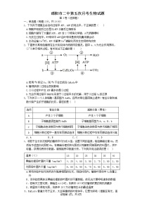 邵阳市第二中学2023届高三生物上学期第五次月考试卷（Word版附解析）