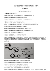 2022-2023学年江西省五市九校协作体高三上学期第一次联考生物试题含答案