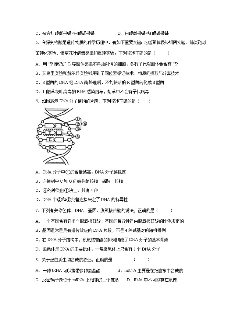 2022-2023学年江苏省南京市高一下册生物期末专项突破模拟题（AB卷）含解析02