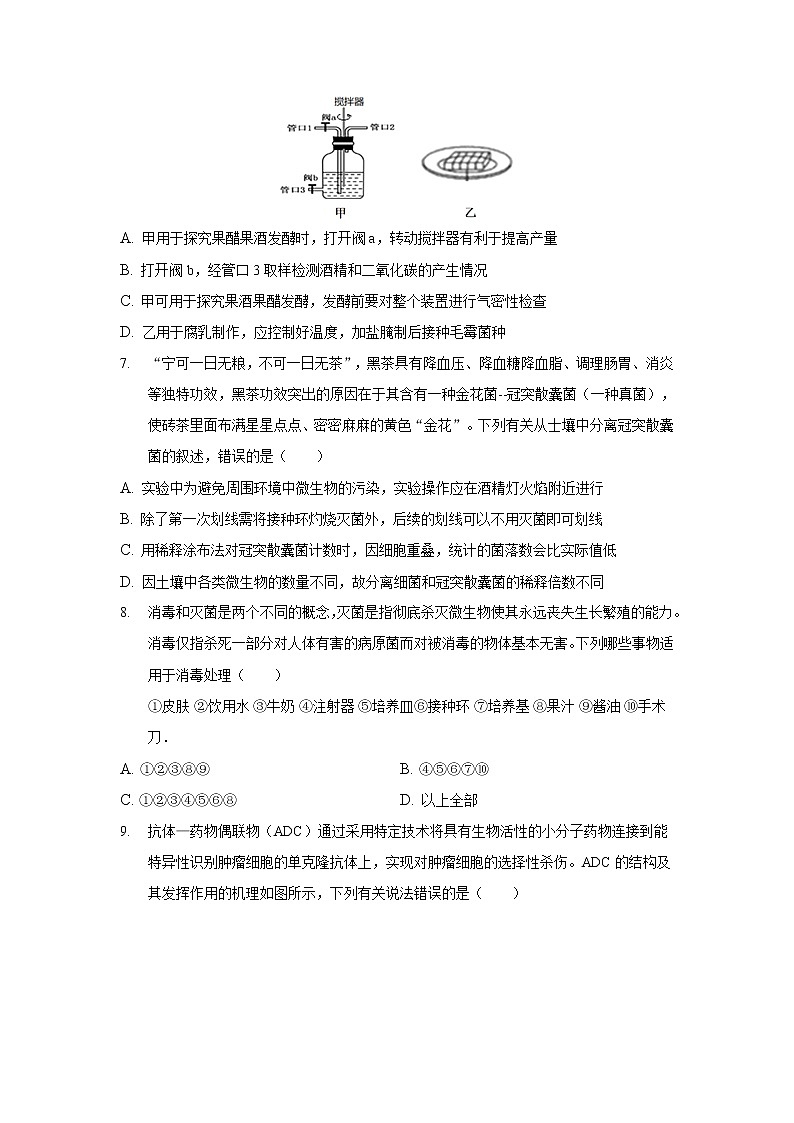 2022-2023学年安徽省桐城中学高二上学期月考（7）生物试题（解析版）第3页