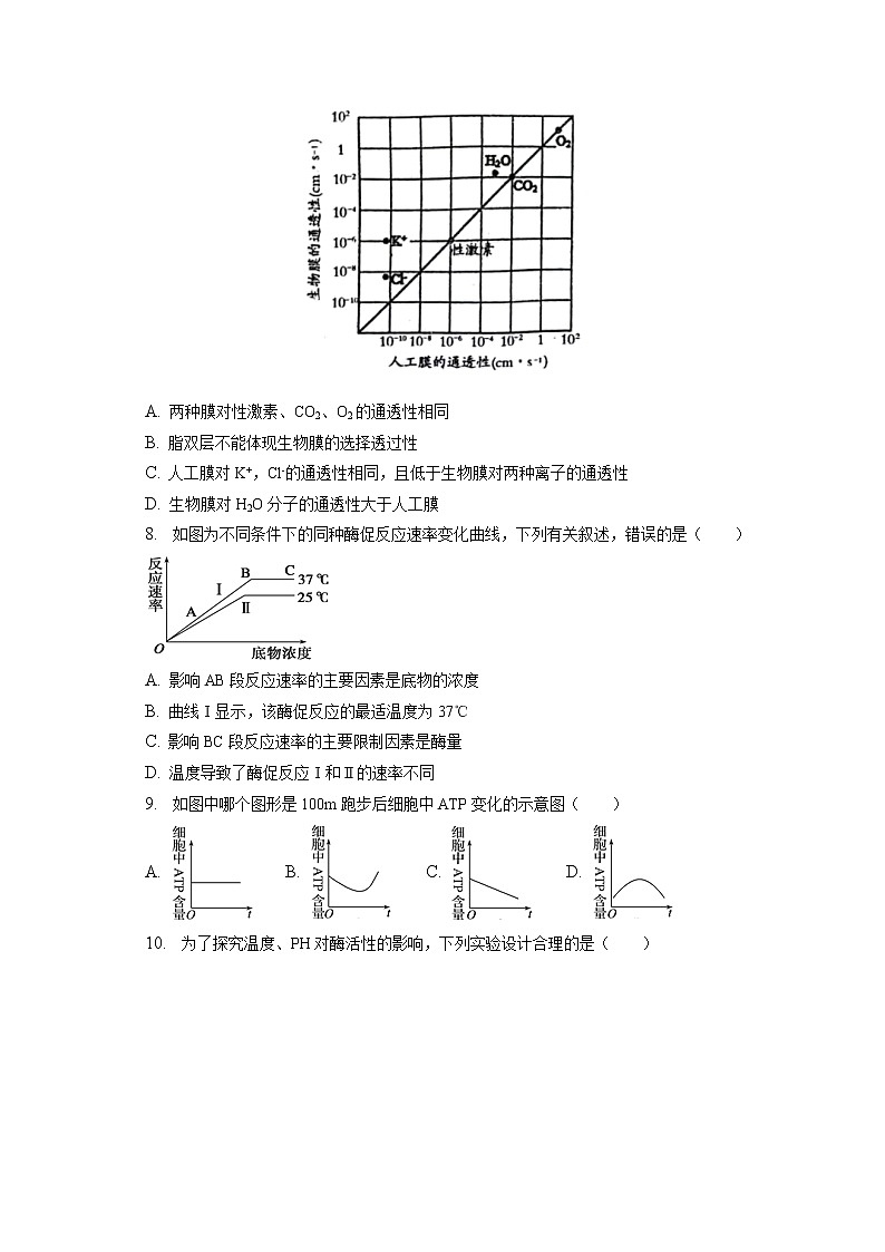 2022-2023学年广东省茂名市电白区高一（上）期末生物试卷（含答案解析）03