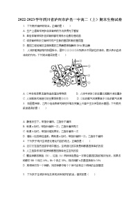 2022-2023学年四川省泸州市泸县一中高二（上）期末生物试卷（含答案解析）