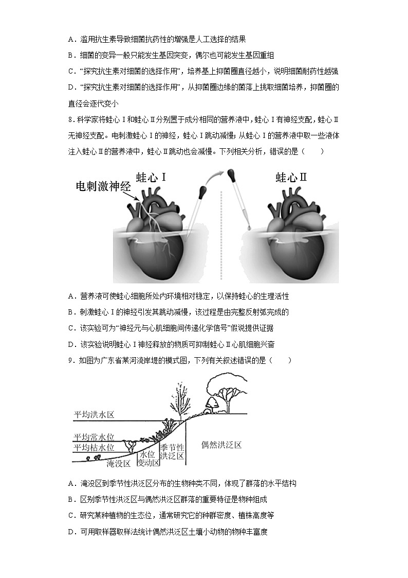 2023年高考第一次模拟考试卷：生物（福建卷）（考试版）(1)第3页