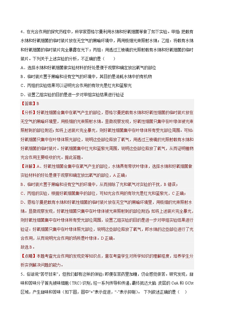 2023年高考第一次模拟考试卷：生物（辽宁卷）（全解全析）第3页