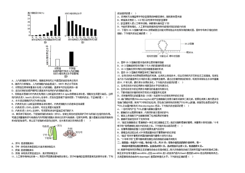 2023年高考第一次模拟考试卷：生物（辽宁卷）（考试版）02