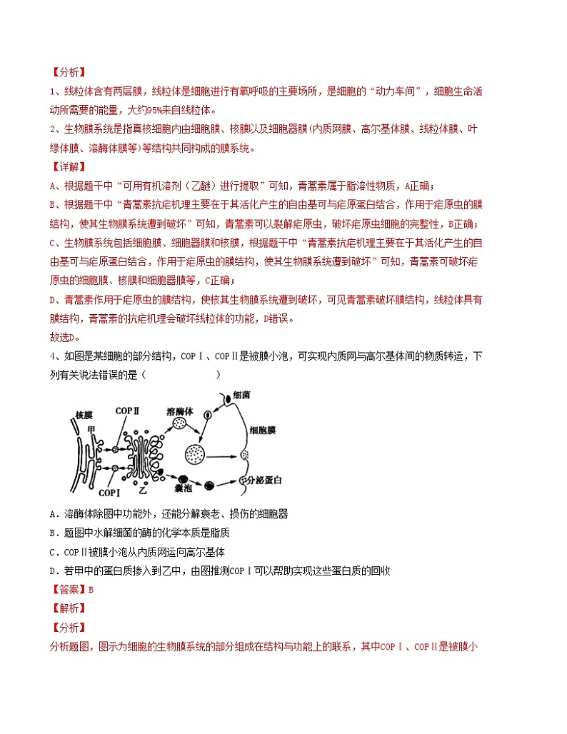 2023年高考第一次模拟考试卷：生物（广东A卷）（全解全析）03