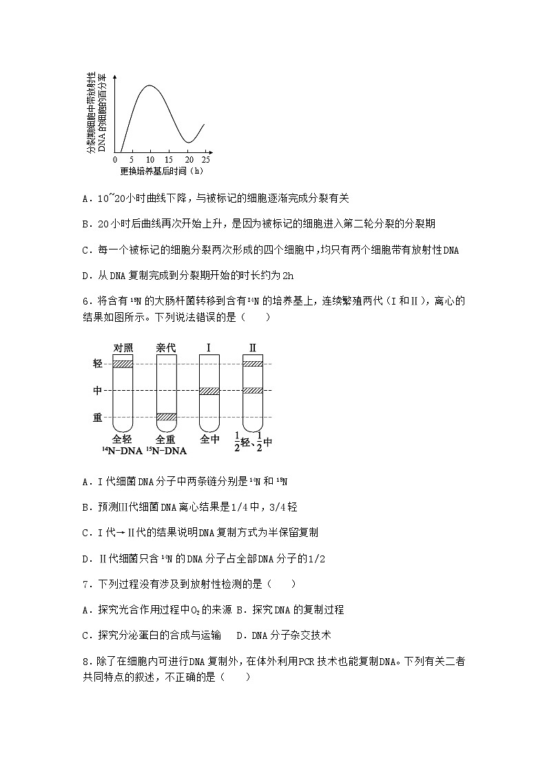 人教版高中生物必修2第3节DNA的复制作业含答案4第2页
