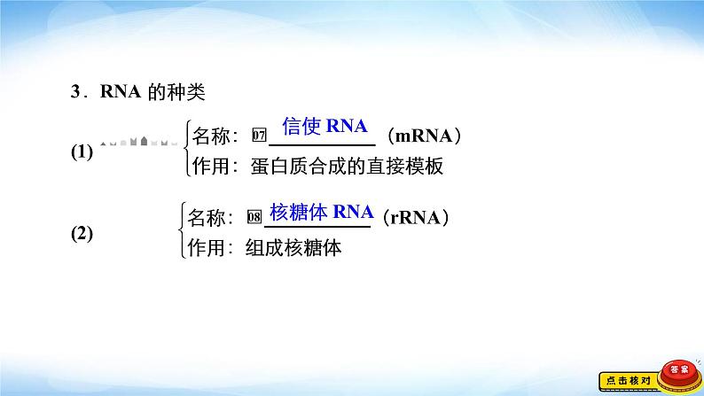 人教版高中生物必修二基因指导蛋白质的合成课件206