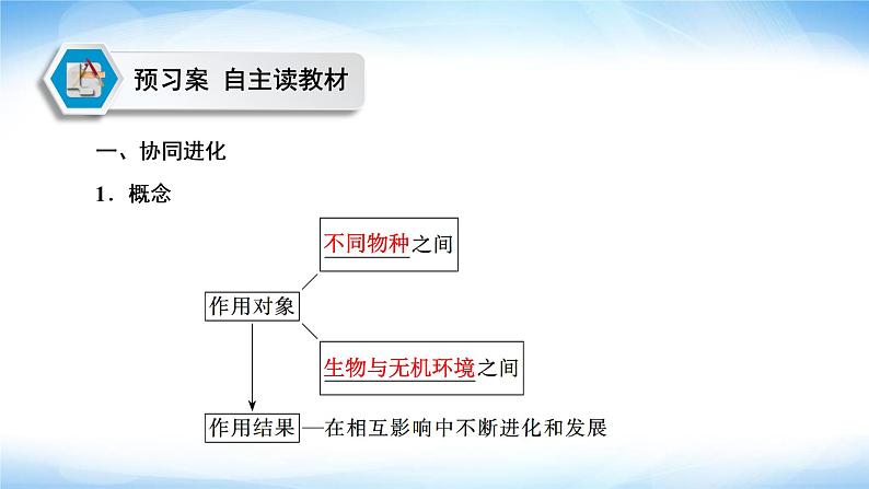 人教版高中生物必修二协同进化与生物多样性的形成课件104