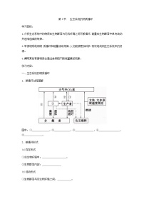高中生物人教版 (2019)选择性必修2第3节 生态系统的物质循环学案