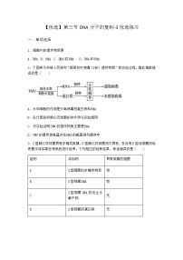 高中生物沪科版 (2019)必修2《遗传与进化》第三节 DNA分子的复制当堂达标检测题