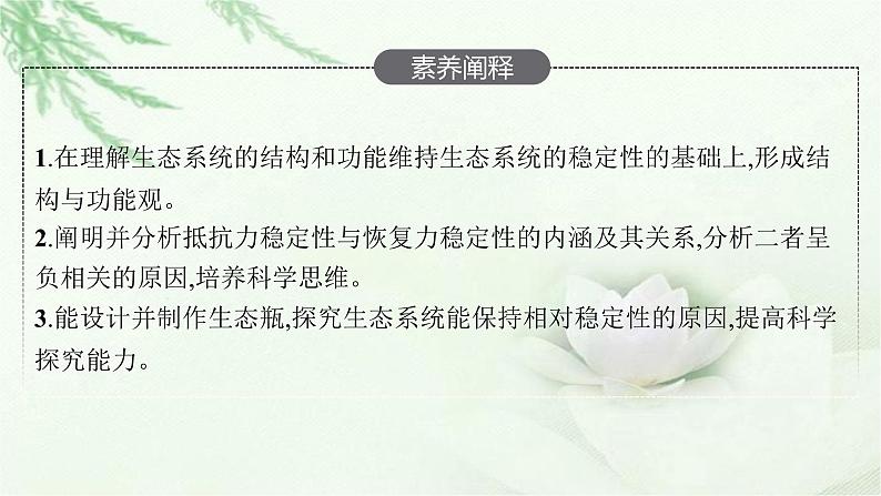 北师大版高中生物选择性必修二生态系统的相对稳定性课件04