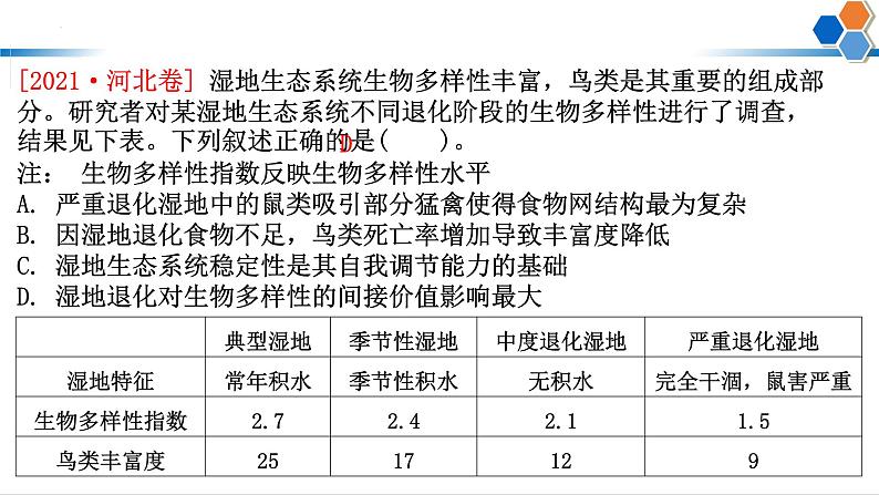 2023届高三生物二轮复习课件： 生态平衡和常见环境问题治理第5页