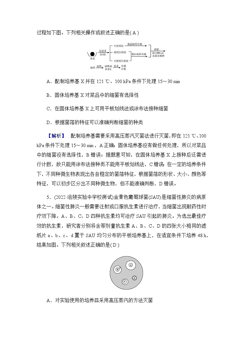 2023届高考生物二轮复习发酵工程 作业含答案第3页