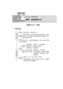 2023届高考生物二轮复习策略之二追踪命题切入点学案