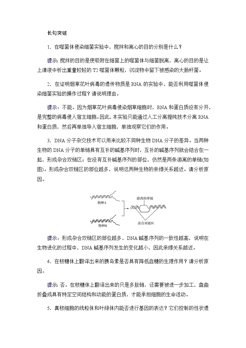 2023届高考生物二轮复习DNA是主要的遗传物质学案含答案第2页