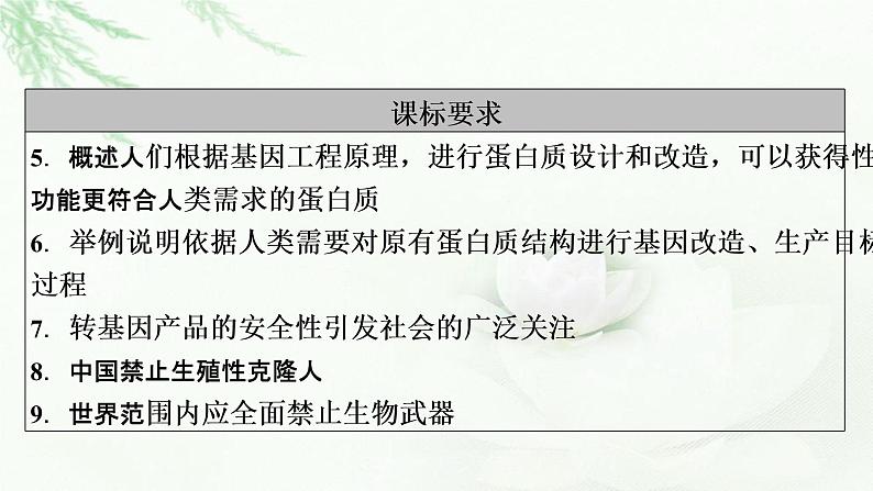 2023届高考生物二轮复习基因工程与生物技术的安全性和伦理问题课件第5页