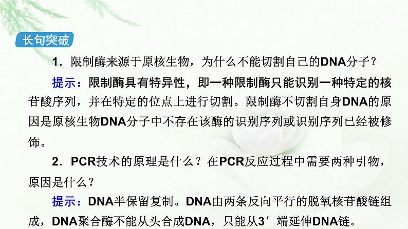 2023届高考生物二轮复习基因工程与生物技术的安全性和伦理问题课件第8页