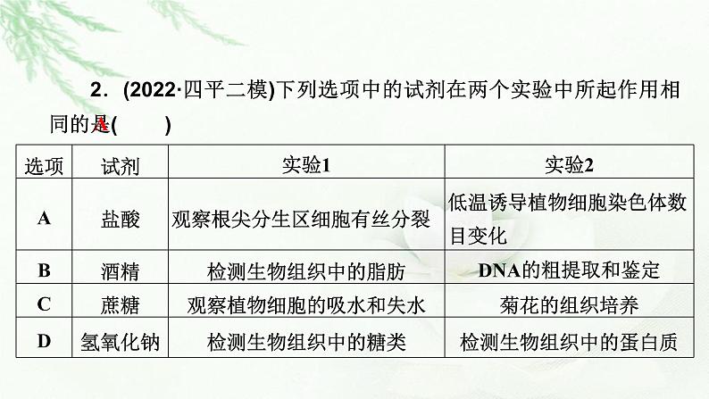 2023届高考生物二轮复习热点突破3课件第5页