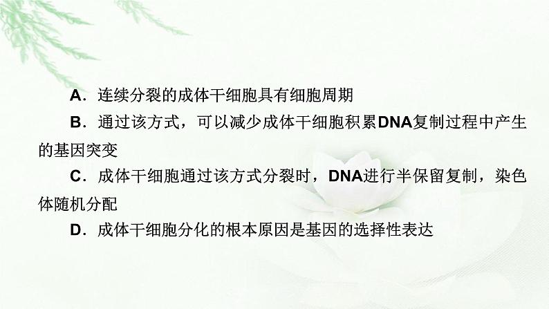 2023届高考生物二轮复习热点突破7课件第6页